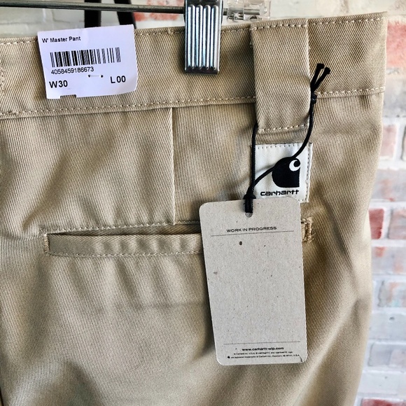 Carhartt W Master Pant "Denison" Wall Rinsed - Picture 5 of 8